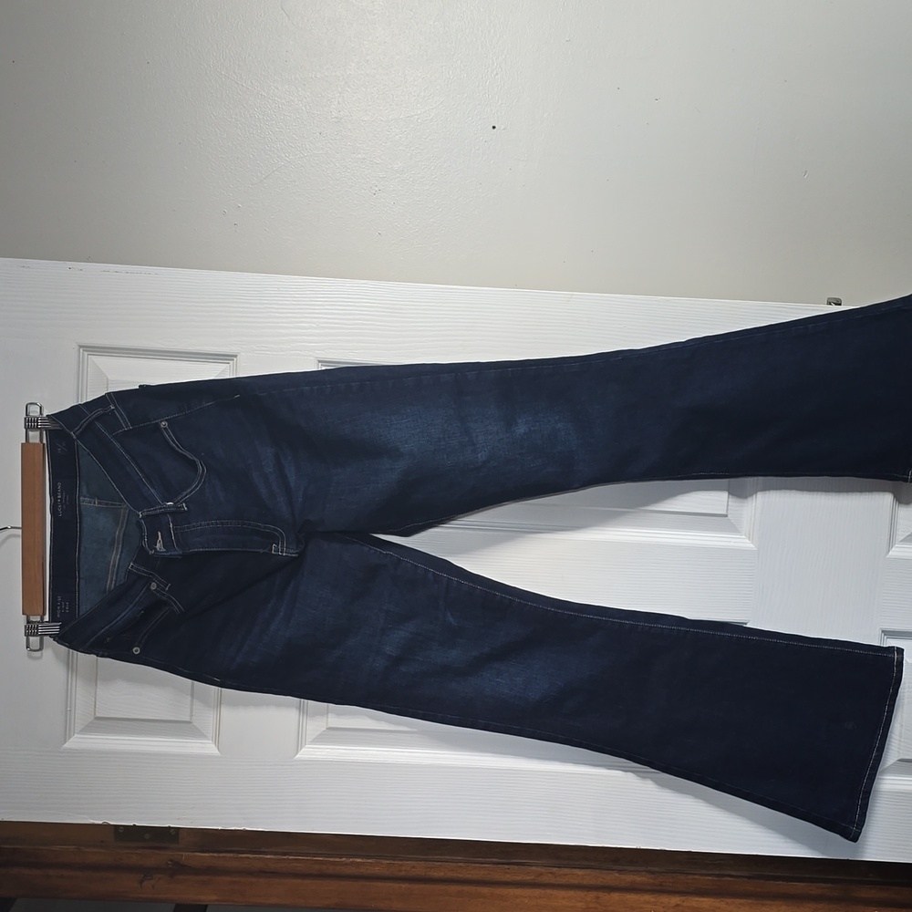 Lucky Brand Blue Wide Leg HighRise Stevie Flare Jeans
